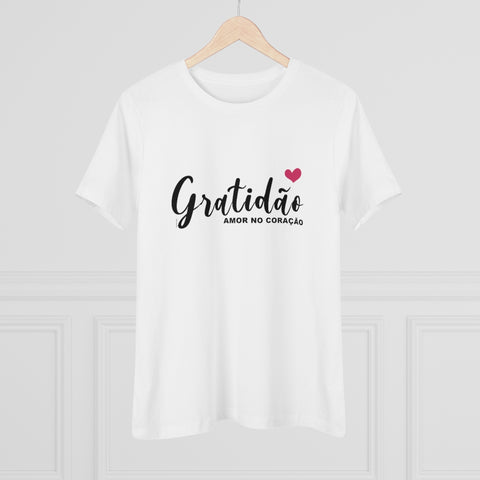 ♡ Gratidão .: AMOR NO CORAÇÃO ::  Relaxed T-Shirt