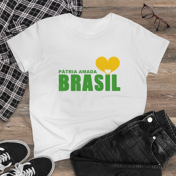 PÁTRIA AMADA BRASIL .: Women's Midweight Cotton Tee
