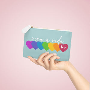 ♡ Viva a Vida :: Mini Clutch Bag with Inspirational Design