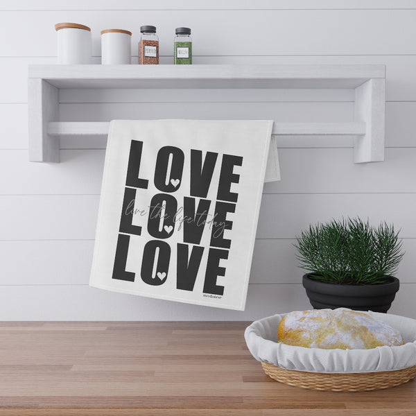 ♡ Decorative Kitchen Towel with Positive Affirmations