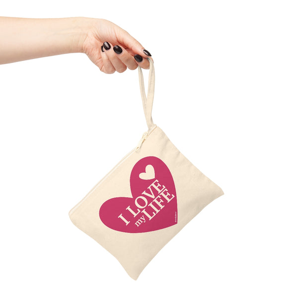 ♡ I LOVE MY LIFE .: Natural Cotton Zipper Pouch