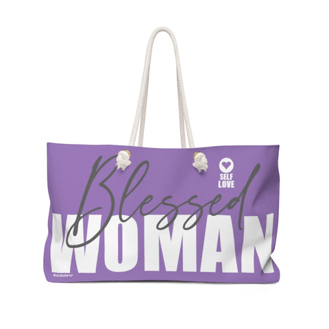 ♡ Blessed Woman :: Weekender Tote