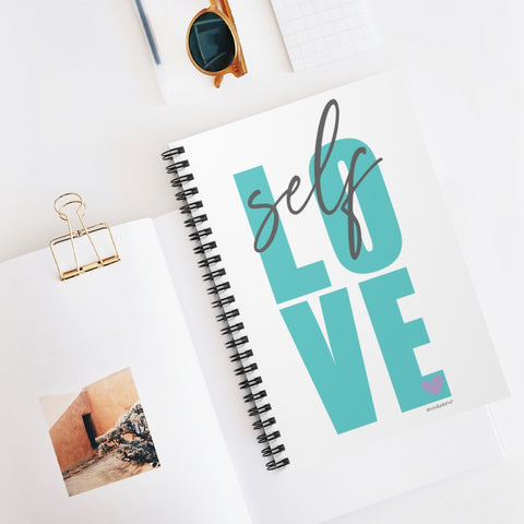 ♡ Spiral Notebook with Inspirational Design :: 118 Ruled Line