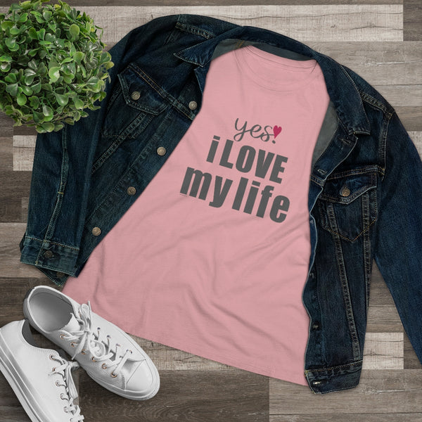 ♡ YES. I LOVE MY LIFE :: Relaxed T-Shirt