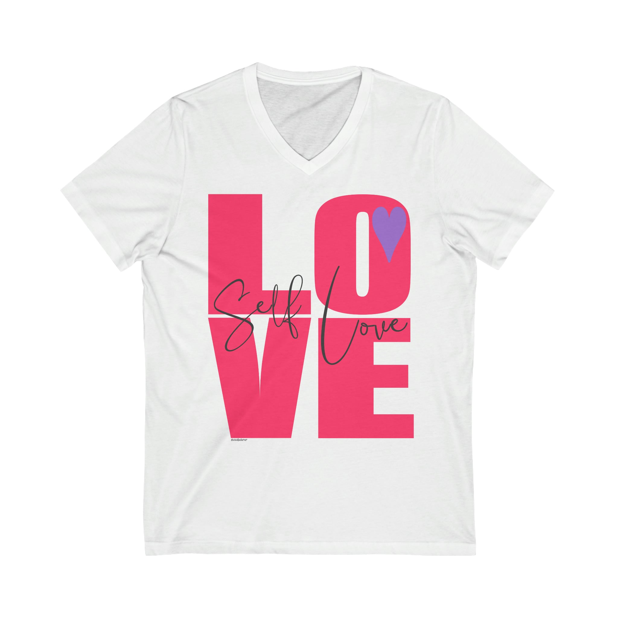 ♡ Self-LOVE .: Women’s Classic V-neck T-shirt