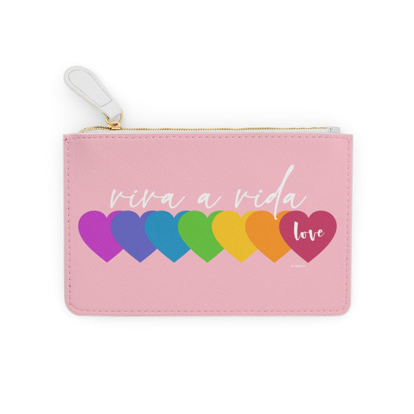 ♡ Viva a Vida :: Mini Clutch Bag with Inspirational Design