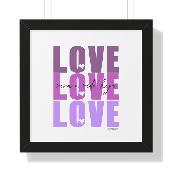 ♡ Inspirational Framed Poster Decoration