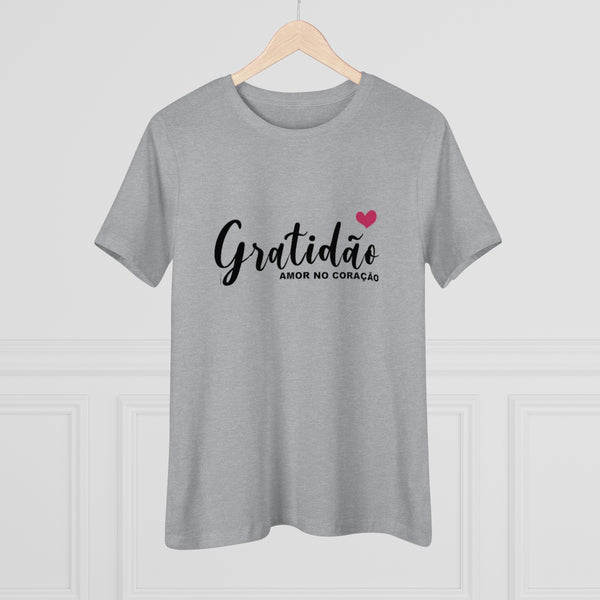 ♡ Gratidão .: AMOR NO CORAÇÃO ::  Relaxed T-Shirt