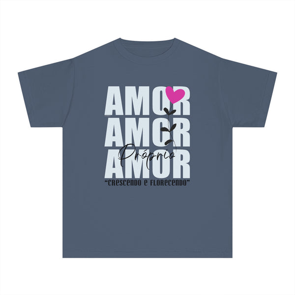 ♡ Amor Próprio .: Crescendo e Florescendo .: Youth girl's Tee (Classic Fit)