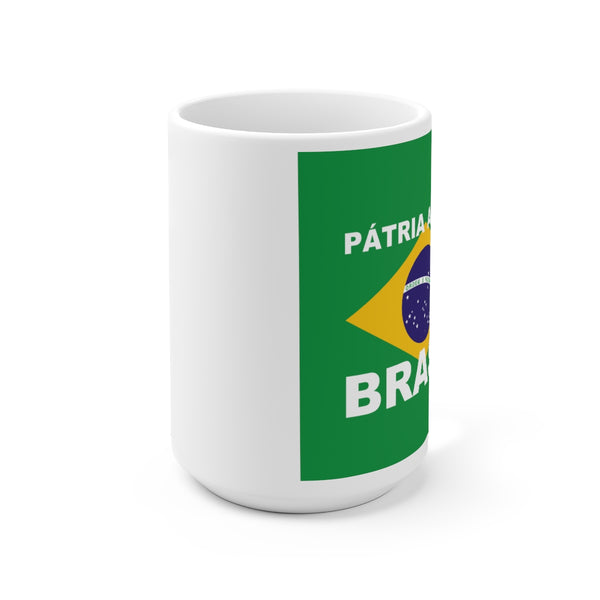 PÁTRIA AMADA BRASIL .: Ceramic Coffee Mug .: 15oz