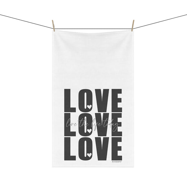 ♡ Decorative Kitchen Towel with Positive Affirmations