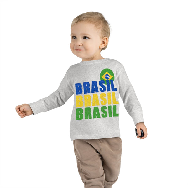 BRASIL .: Toddler Long Sleeve Tee