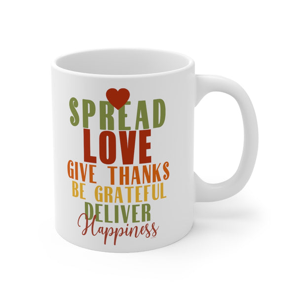 SPREAD LOVE ♡ Coffee or Tea Mug  :: 11oz