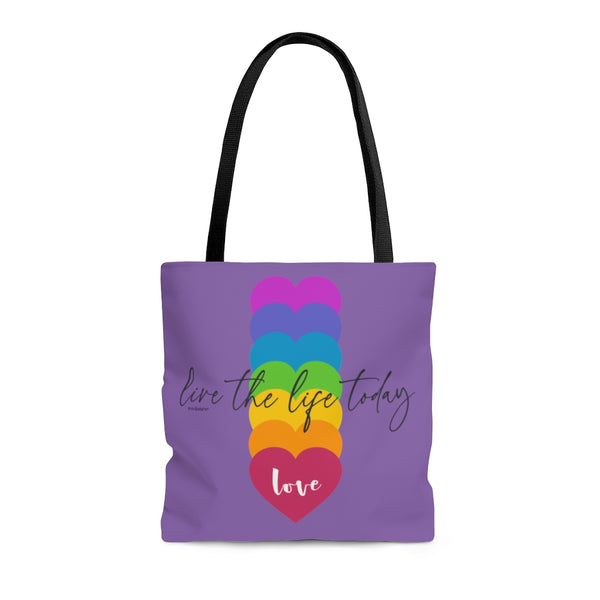 ♡ Live the Life Today :: LOVE :: PRACTICAL TOTE BAG