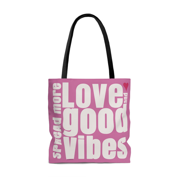 Spread more LOVE and Good Vibes ♡ PRACTICAL TOTE BAG