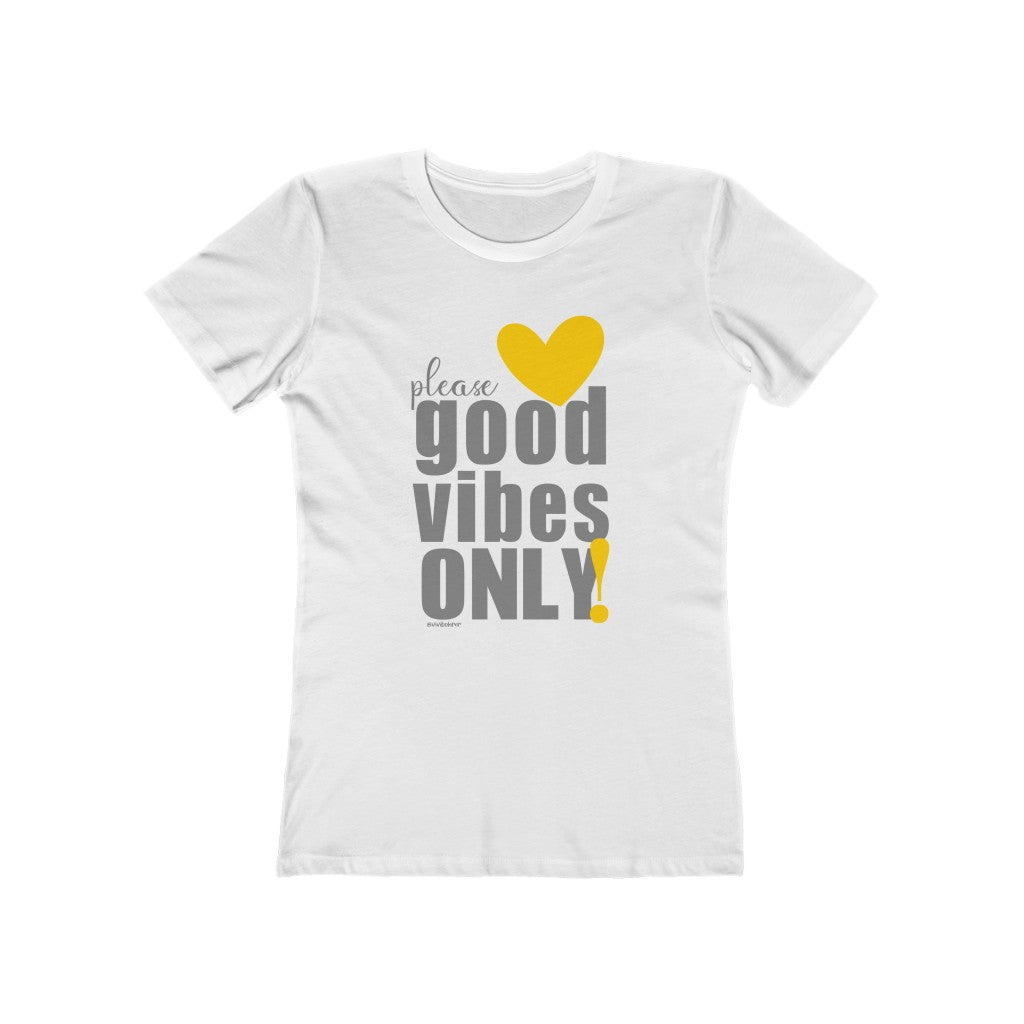 ♡ Good Vibes Only ::  The Boyfriend Tee LifeStyle