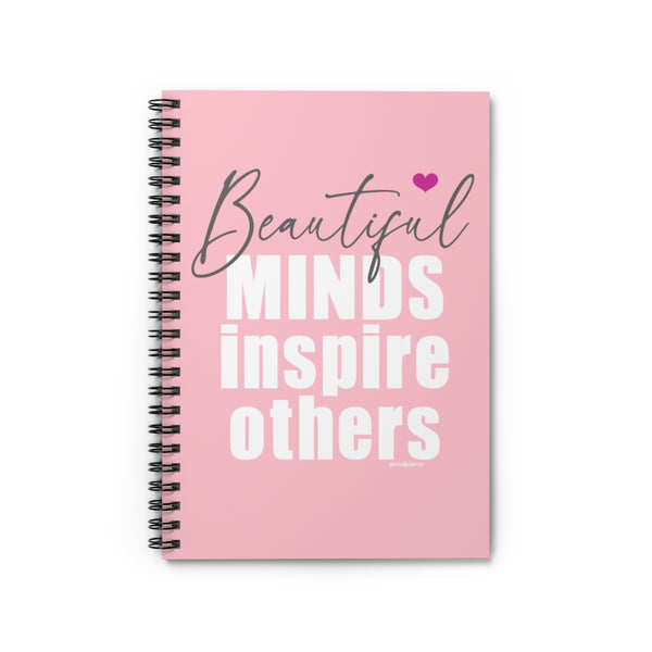 ♡ Spiral Notebook with Inspirational Design :: 118 Ruled Line