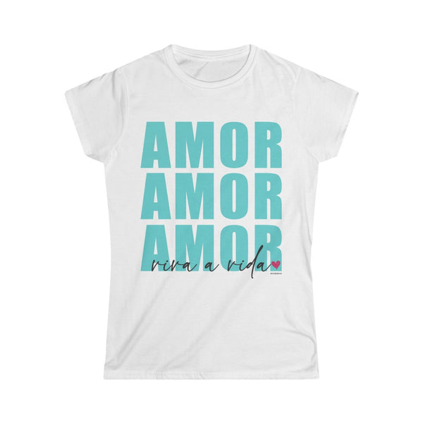♡ AMOR .: Women's Colourful Softstyle Tee (Slim fit)