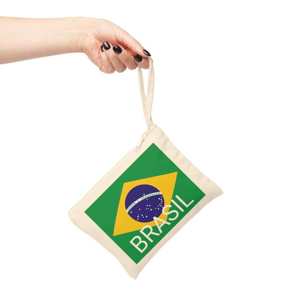 BRASIL .: Cotton Zipper Pouch