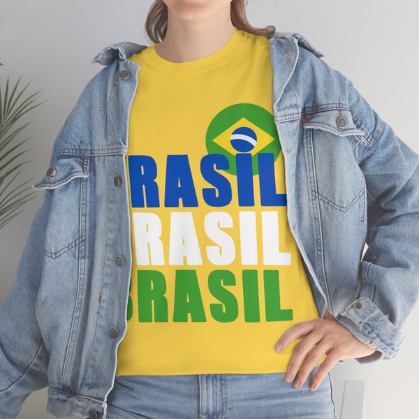 Camiseta BRASIL .: Heavy Cotton Tee (Classic fit) 100% cotton