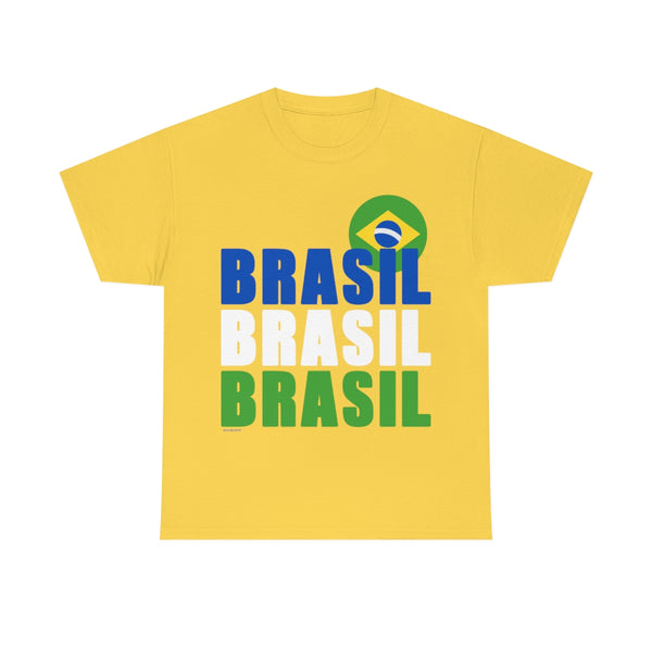 Camiseta BRASIL .: Heavy Cotton Tee (Classic fit) 100% cotton