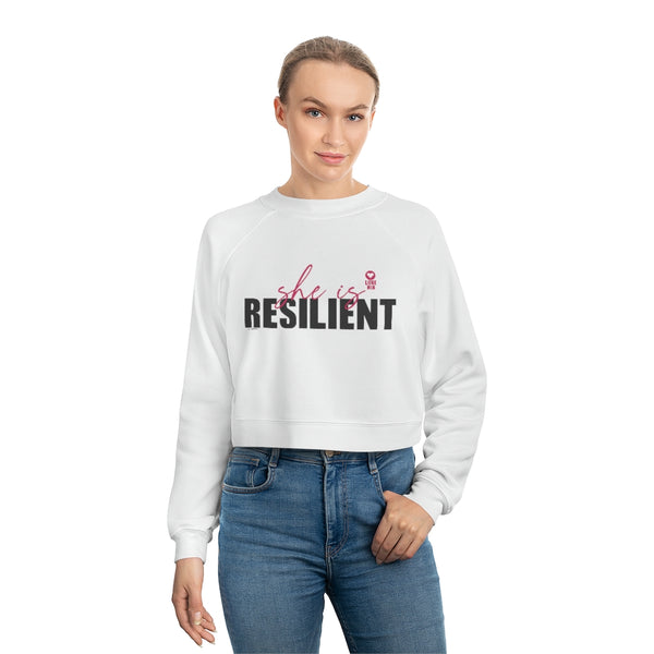 ♡ Relaxed fit Cropped Fleece Pullover (LOVE HER Collection)