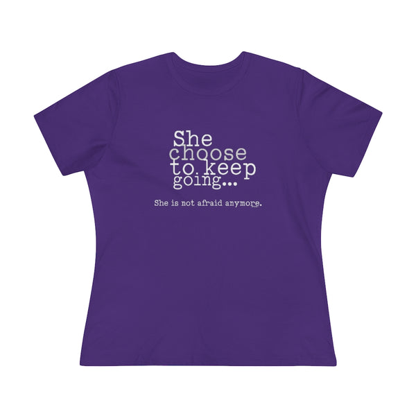 ♡ She choose to keep going... :: Relaxed T-Shirt