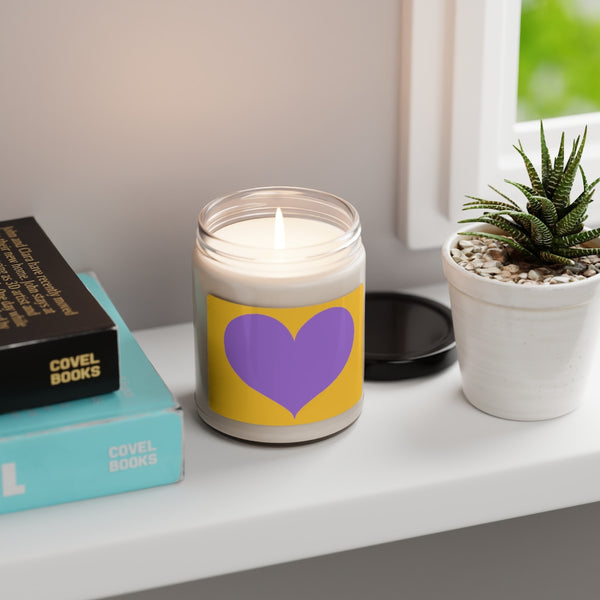 LOVE ♡ Inspirational :: 100% natural Soy Candle, 9oz  :: Eco Friendly