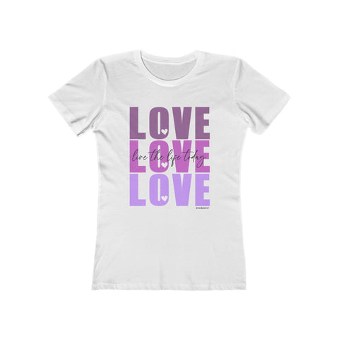 ♡ LOVE Live the Life Today ::  The Boyfriend Tee LifeStyle