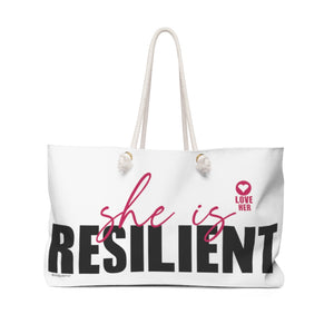 ♡ She is Resilient :: Weekender Tote