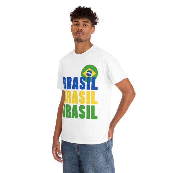 Camiseta BRASIL .: Heavy Cotton Tee (Classic fit) 100% cotton