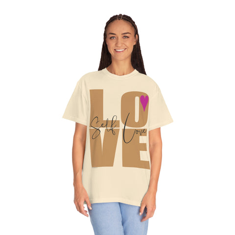 ♡ Self-LOVE .: Garment-Dyed T-shirt .: Comfort Colors .: (Relaxed fit)