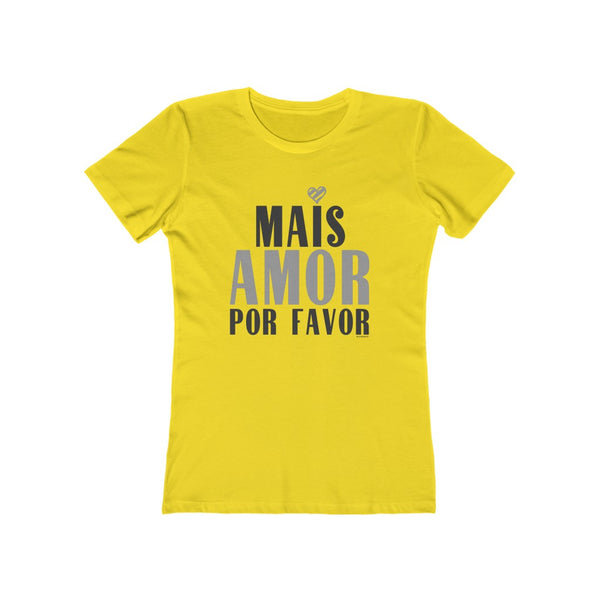 ♡ Mais AMOR Por Favor ::  The Boyfriend Tee LifeStyle