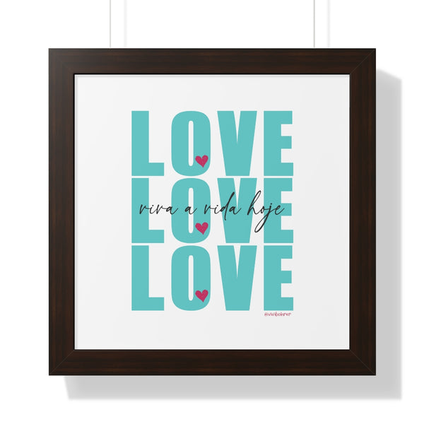 ♡ Inspirational Framed Poster Decoration