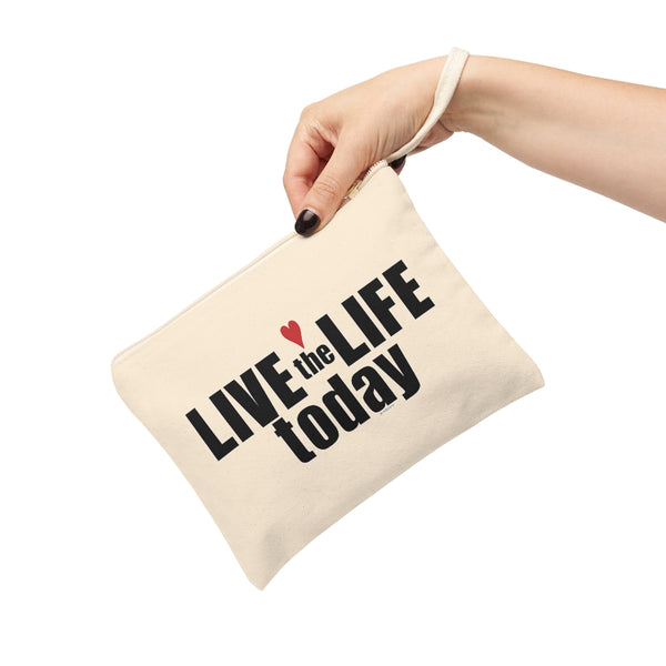 ♡ LIVE THE LIFE TODAY .: Natural Cotton Zipper Pouch