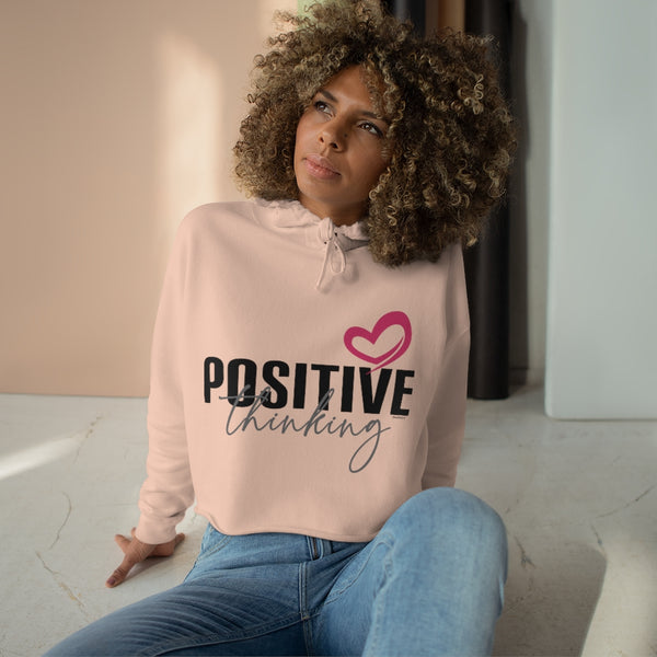 ♡ Positive Thinking :: Super Stylish Crop-top Hoodie
