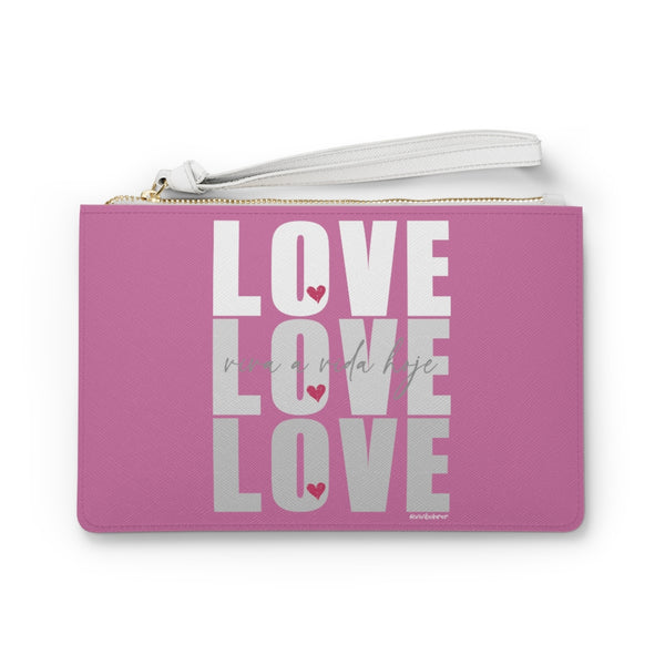 ♡ LOVE :: Viva a Vida Hoje :: Clutch Bag with Inspirational Design