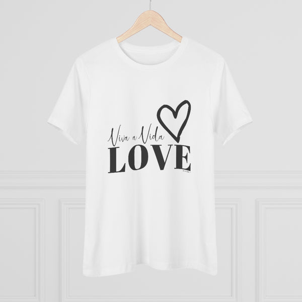 ♡ Viva a Vida LOVE :: Classic Black & White T-Shirt