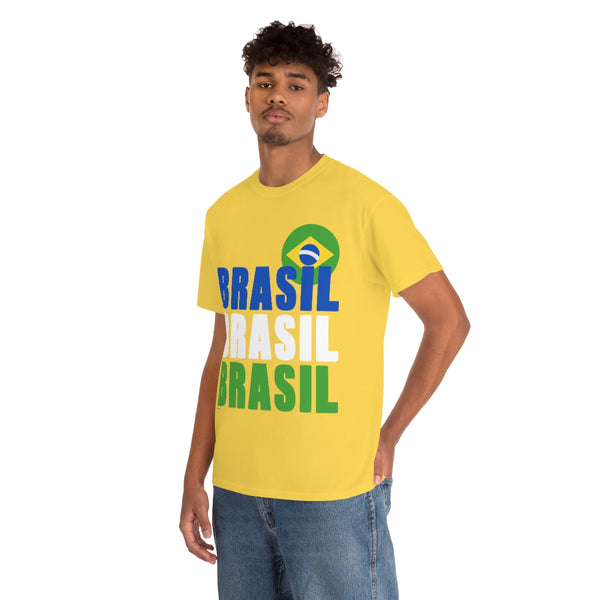 Camiseta BRASIL .: Heavy Cotton Tee (Classic fit) 100% cotton