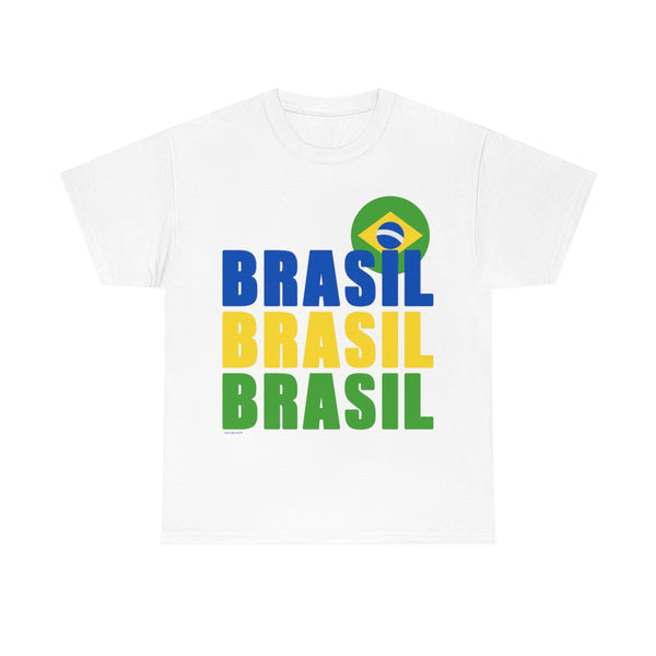 Camiseta BRASIL .: Heavy Cotton Tee (Classic fit) 100% cotton