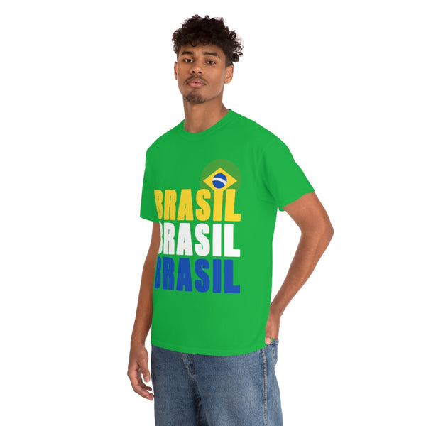 Camiseta BRASIL .: Heavy Cotton Tee (Classic fit) 100% cotton