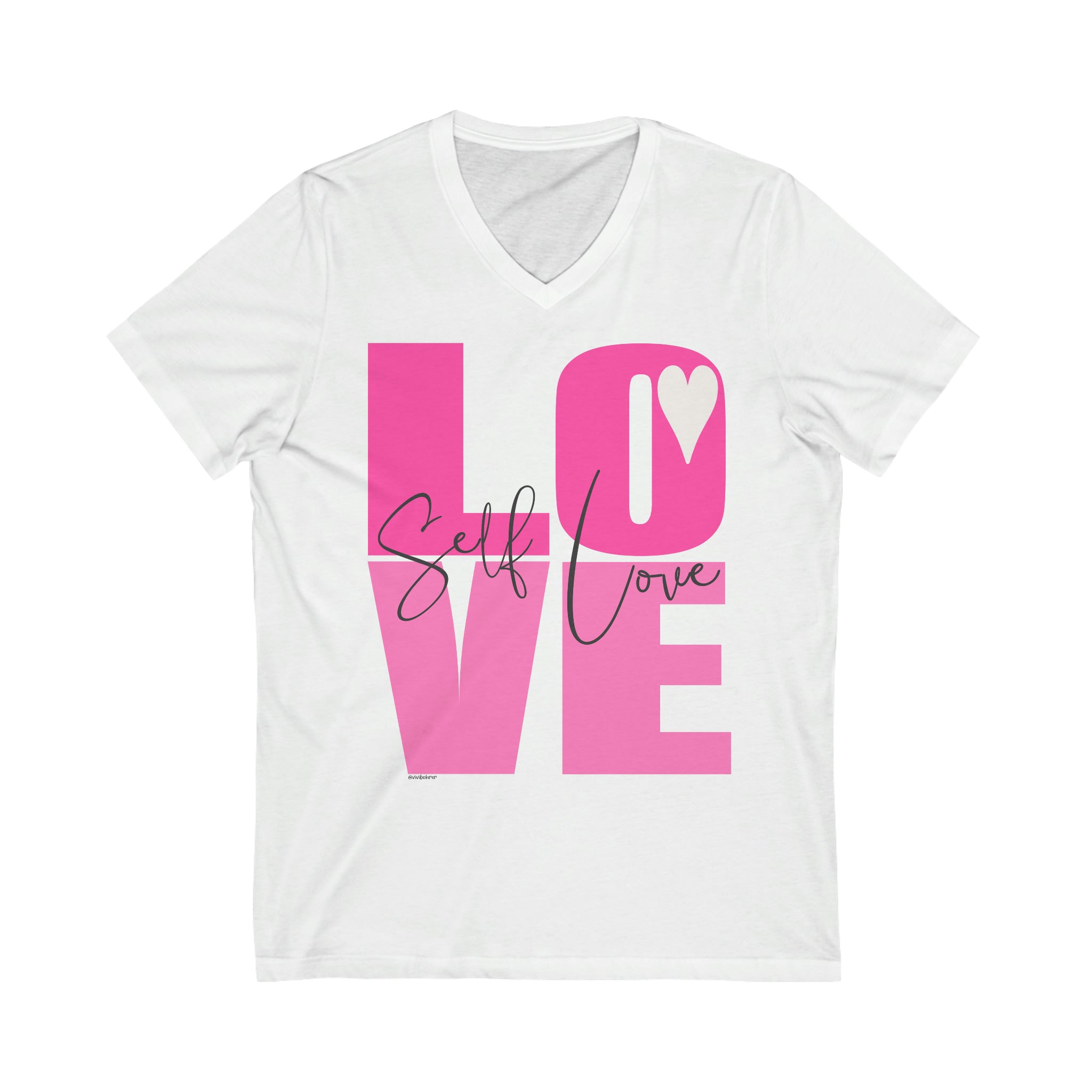 ♡ Self-Love .: Women’s Classic V-neck T-shirt (Retail fit)