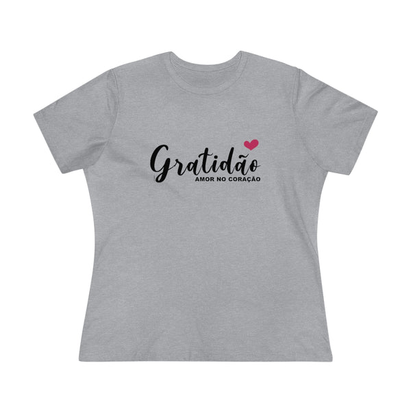 ♡ Gratidão .: AMOR NO CORAÇÃO ::  Relaxed T-Shirt