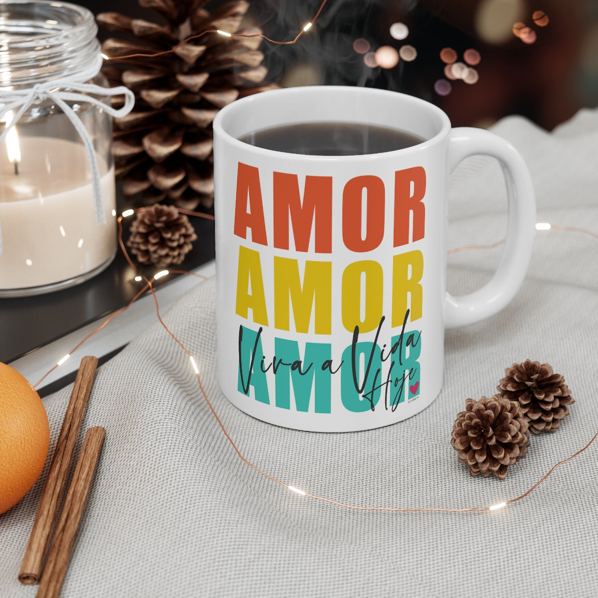 AMOR ♡ Coffee or Tea Mug  :: 11oz