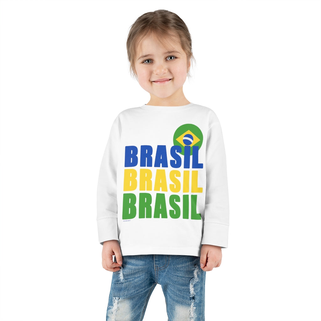 BRASIL .: Toddler Long Sleeve Tee
