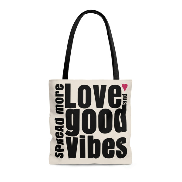 Spread more LOVE and Good Vibes ♡ PRACTICAL TOTE BAG