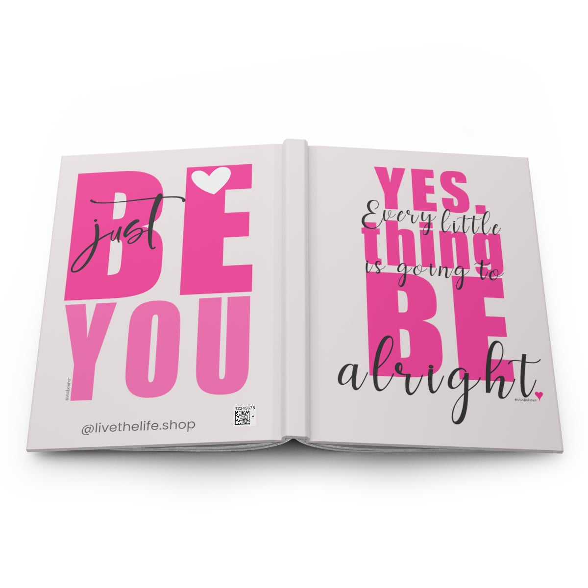 BE YOU ♡ Hardcover Journal