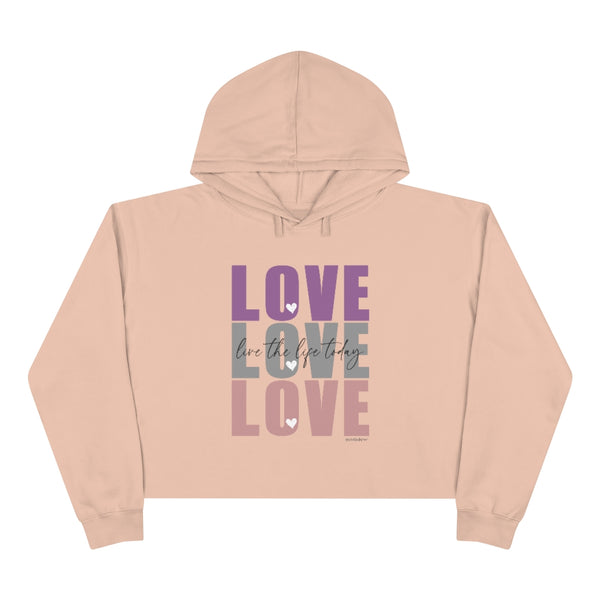 LOVE ♡ Live the Life Today :: Super Stylish Crop-top Hoodie