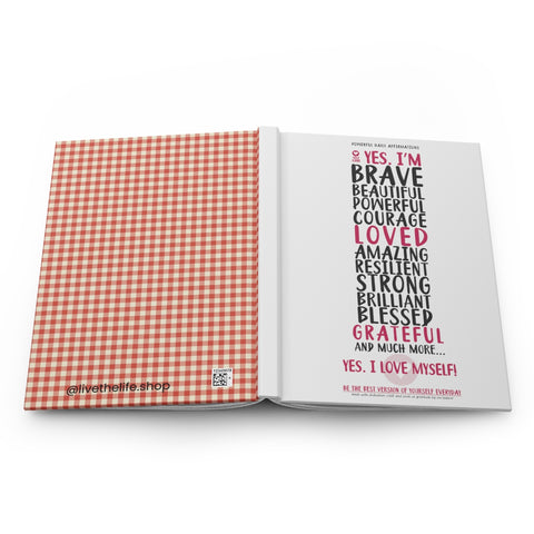 Powerful Affirmations ♡ Hardcover Journal