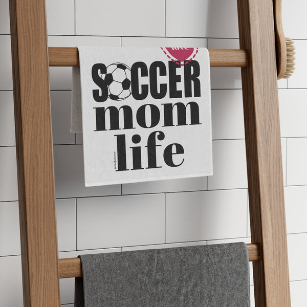 Soccer Mom Life :: Rally Towel, 11x18